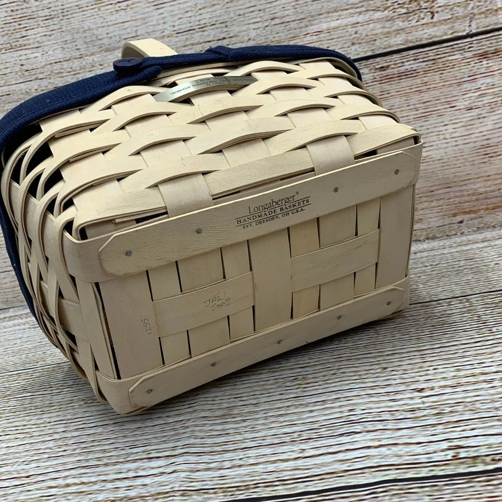 Longaberger 2007 Basket Chris Miles‎ Memorial Scholarship Fund 2005/2006 #31/150